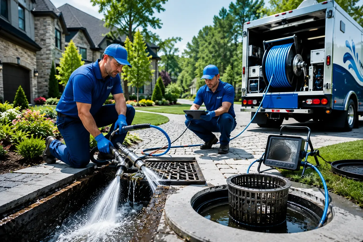 Local outdoor drain cleaning professionals in Richland, MI