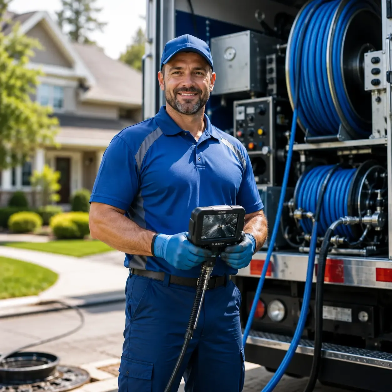 Local outdoor drain cleaning specialists in Richland, MI